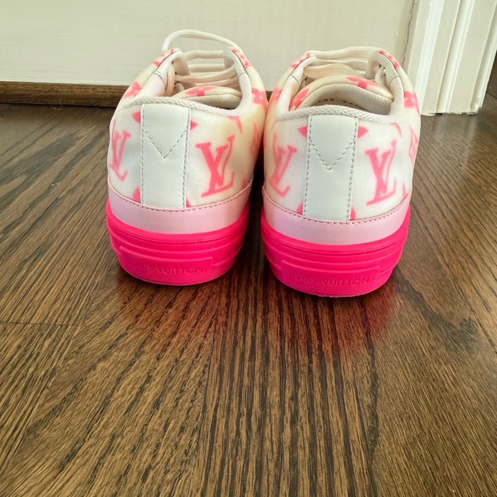 Louis Vuitton Stellar leather trainers - Picture 9 of 11